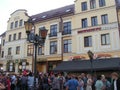 Belarus. Brest city. Soviet street.