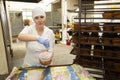 Industrial production of Easter cakes