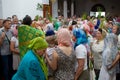 Communion rite in the orthodox church Royalty Free Stock Photo