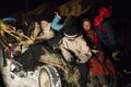 Kalyada ceremony. Slavic folk festival on the eve of the old new year
