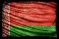 Belarus Flag, Grunge Texture Royalty Free Stock Photo