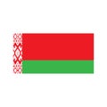 Belarus flag icon Royalty Free Stock Photo