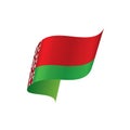Belarus flag, vector illustration Royalty Free Stock Photo