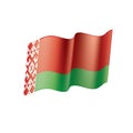 Belarus flag, vector illustration Royalty Free Stock Photo