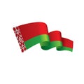 Belarus flag, vector illustration Royalty Free Stock Photo