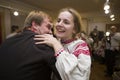 Reconstruction of an ethnic old Belarusian wedding.Belarusian Slavic national dances