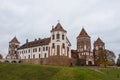 Belarus, Grodno region, 23, October, 2015: Mir Castle
