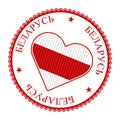 Belarus heart badge.