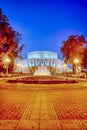 Belarus Heritage Concepts. The National Academic Bolshoi Opera and Ballet Theatre of the Republic of Belarus with Rennovated Royalty Free Stock Photo