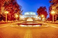 Belarus Heritage Concepts. The National Academic Bolshoi Opera and Ballet Theatre of the Republic of Belarus with Rennovated Royalty Free Stock Photo