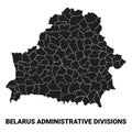 Belarus map elections administrative regions