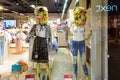 Belarus, Minsk - April 12, 2017: Two female dummies in a shop window