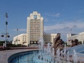 Belarus. Minsk. The building of the Maxim Tank Belarusian State Pedagogical University