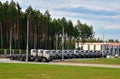 BELARUS, MINSK - JUNE 22, 2020: ÃÂ«MAZ-WeichaiÃÂ» engine factory in the China-Belarus industrial park ÃÂ«Great StoneÃÂ». MAZ-Weichai