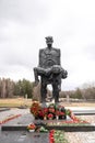 Belarus, Minsk, March 2023. Memorial complex of Khatyn village. Museum of Memory Royalty Free Stock Photo