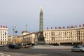 Belarus, Minsk - 24 march, 2023: Victory Square