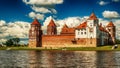 Belarus: Mir Castle in the summer
