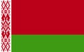 Belarus national flag in exact proportions - Vector