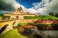 Belarus: Niasvish, Nesvizh, Nesvyziaus, Nieswiezu residential castle in the summer