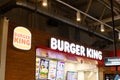 BELARUS, NOVOPOLOTSK - 02 JULE, 2021: Burger King sign