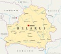 Belarus Political Map