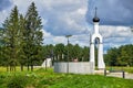 Belarus, Smorgon, August 2019. Memorial bell in memory of those who died in the first world war