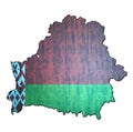 belarus territory with flag
