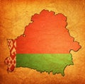 belarus territory with flag