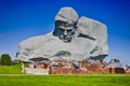 Belarus Travel Destinations. Main Memorial Obelisk and Monument Called Courage In Brest Hero Fortress At Daytime Royalty Free Stock Photo