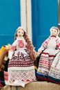 Belarusian Folk toy. Doll girl