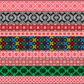 Belarusian traditional patterns, ornaments. Set 2