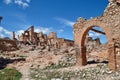 Belchite village devastated by war