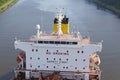 Beldorf - Conning tower of a vessel at the Kiel Canal