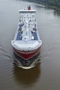 Beldorf - Tanker at the Kiel Canal