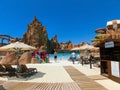 Belek, Antalya, Turkey - May 15, 2021: The Land of Legends theme park in Belek. Royalty Free Stock Photo