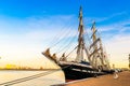 Old rigging moored at the port of SÃÂ¨te in Occitanie, France Royalty Free Stock Photo