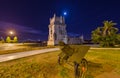 Belem Tower and cannon - Lisbon Portugal Royalty Free Stock Photo