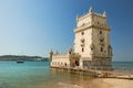 Belem tower in Lisbon Royalty Free Stock Photo