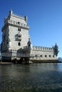 Belem Tower in Lisbon Royalty Free Stock Photo