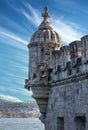 Belem tower, Lisbon city, Portugal Royalty Free Stock Photo