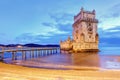 Belem tower, Lisbon, Porugal Royalty Free Stock Photo