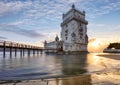 Belem tower, Lisbon, Porugal Royalty Free Stock Photo