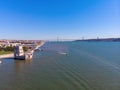 Belem Tower A medieval castle fortification on the Tagus river of Lisbon Portugal Royalty Free Stock Photo