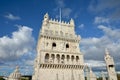 Belem Tower near Lisbon Royalty Free Stock Photo