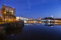 Belfast architecture along River Lagan Royalty Free Stock Photo