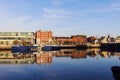 Belfast architecture along River Lagan