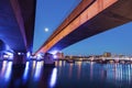 Belfast architecture along River Lagan Royalty Free Stock Photo