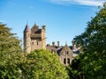 Belfast Castle among tress, Northern Ireland, UK