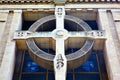 Belfast Cathedral Celtic Cross Royalty Free Stock Photo