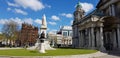 Belfast city hall.Queen Victoria statue